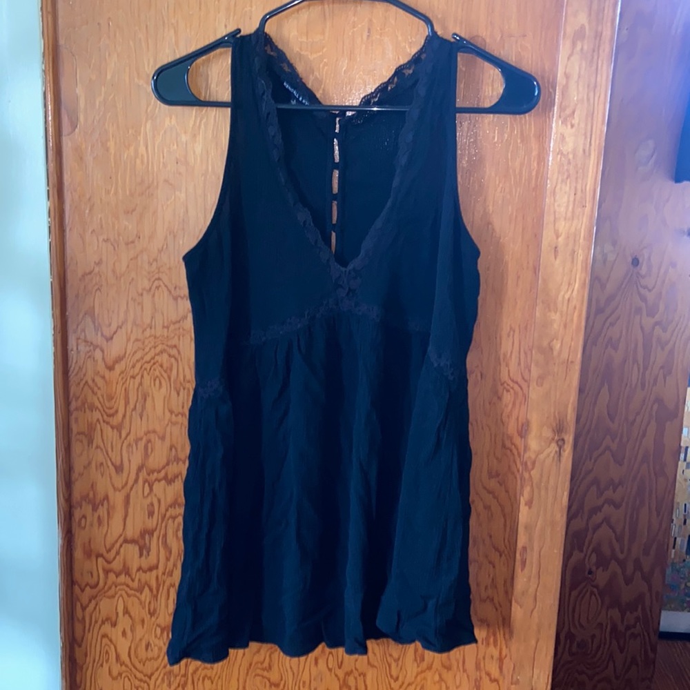 PacSun Kendall and Kylie black babydoll dress